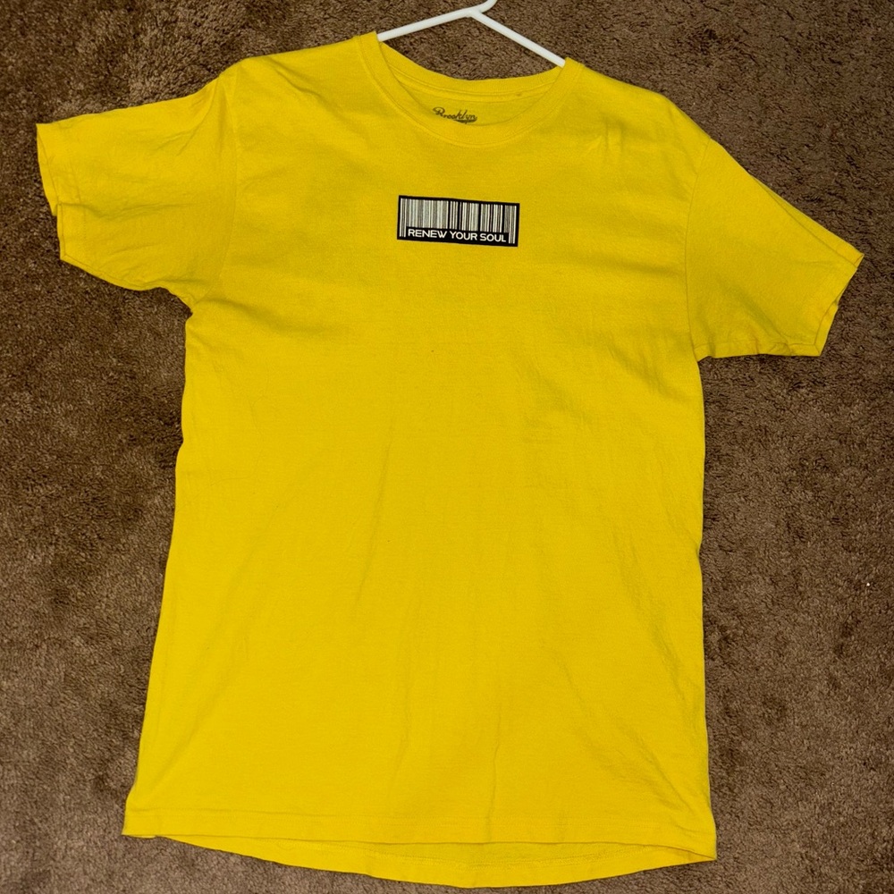 Yellow Mens Tshirt